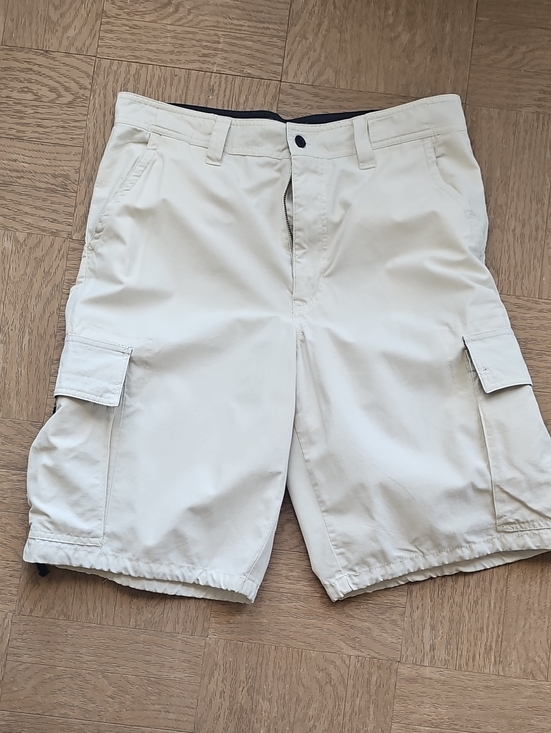Express Other - Express Men's Cargo Shorts Cream with Utility Pockets